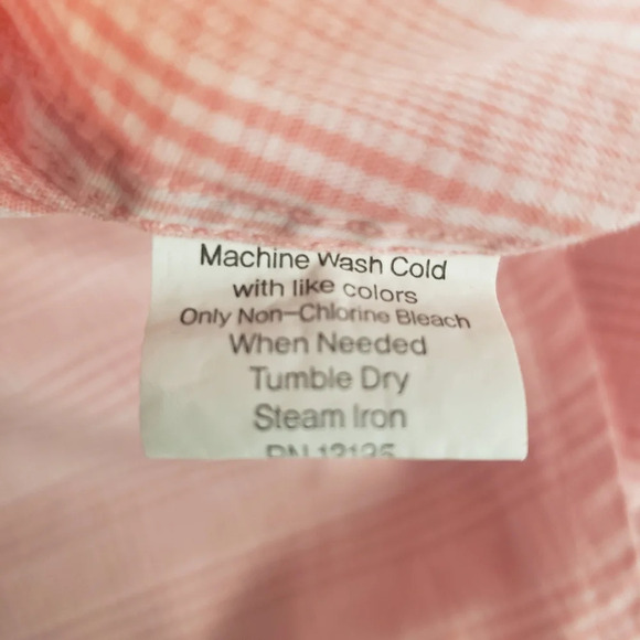 Isaac Mizrahi 16.5 32/33 Check Dress Shirt Flip Cuff - Picture 7 of 8